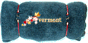 Personalized polar fleece monogrammed blankets by